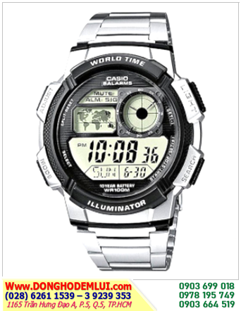 Casio AE-1000WD-1AVDF; Đồng hồ điện tử iLLuminator Casio AE-1000WD-1AVDF | HẾT HÀNG